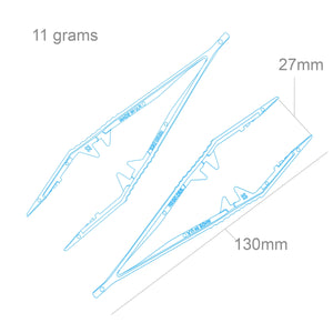 Modelcraft PTW1150-2 Plastic Tweezers x 2 – immagine 2