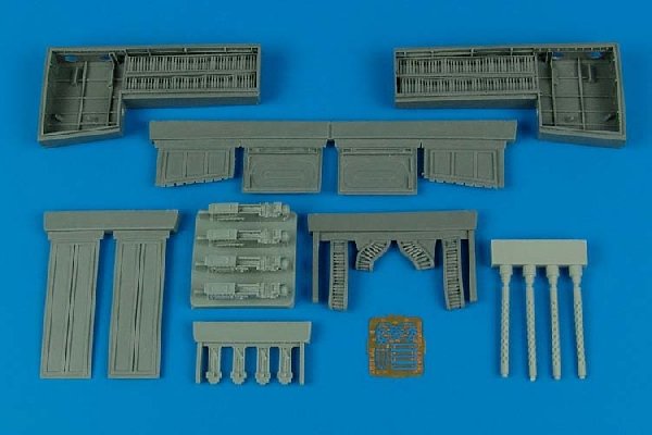 Baie de mitrailleuse Aires 2097 P-51B/C Mustang 1/32 Trumpeter