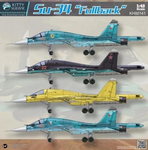 KItty Hawk 80141 Su-34 Fullback 1/48 – zdjęcie 2