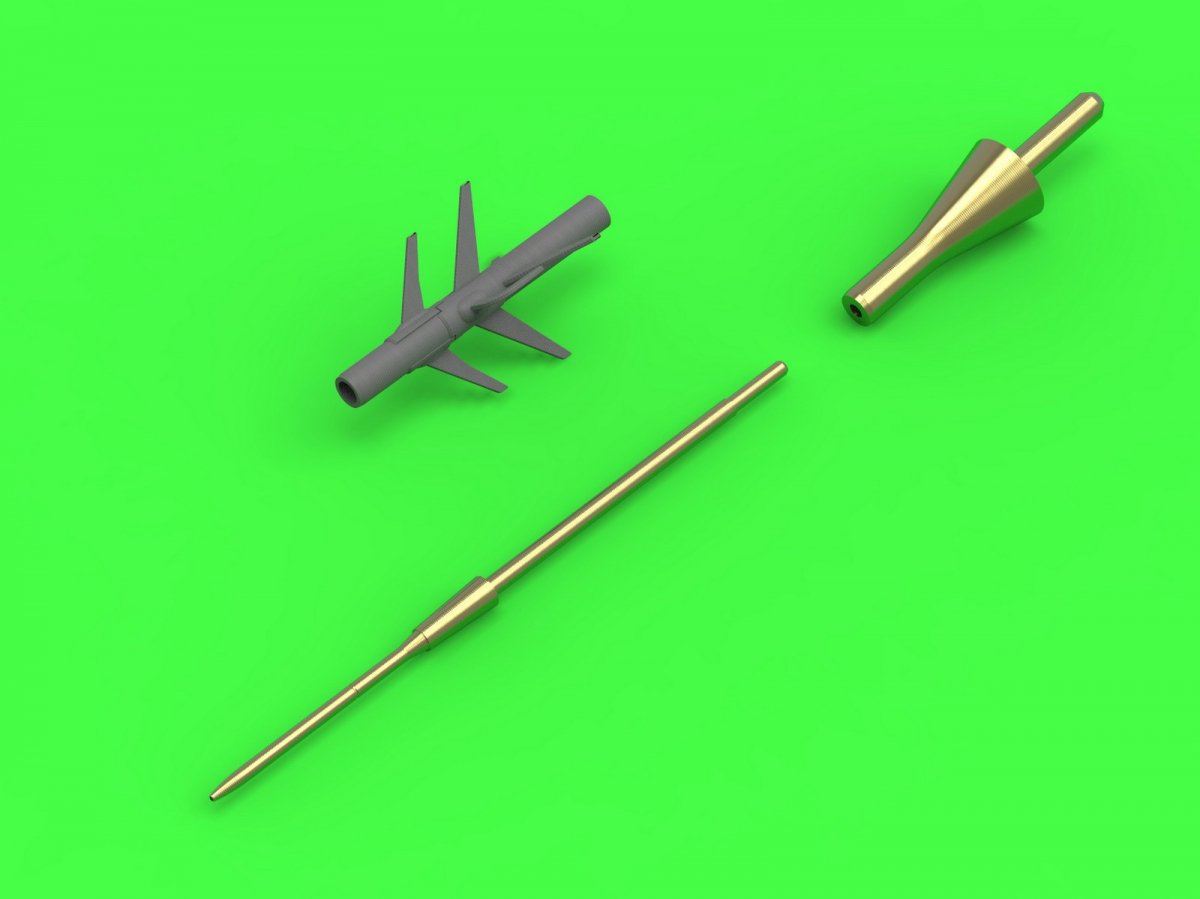 Master AM-72-113 MiG-25 (Foxbat) (all versions except PD/PDS) - Pitot Tube 1/72 – image 3