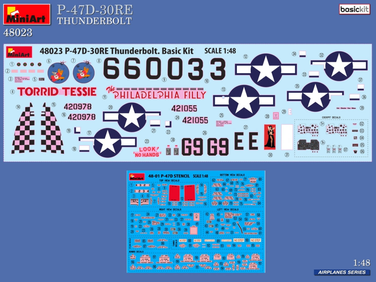 MiniArt 48023 P-47D-30RE THUNDERBOLT. BASIC KIT 1/48 – Bild 4