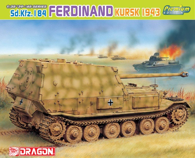 Dragon 6495 Sd.Kfz.184 Ferdinand - Kursk 1943 1/35