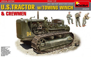MiniArt 35225 US Tractor w/Towing Winch Crewmen