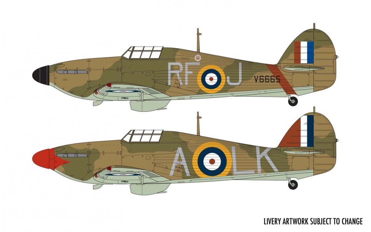 Airfix 05127A Hawker Hurricane Mk.1 1/48 – imagen 2