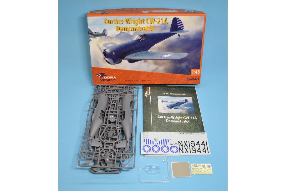 Dora Wings 48049 Curtiss-Wright CW-21A 1/48 – Bild 2