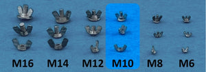 Point of no Return 1623003 M10 wing nuts 1/16 – image 2