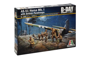 Italeri 1356 AS.51 HORSA Mk.I with BRITISH PARATROOPS 1/72 – Bild 2