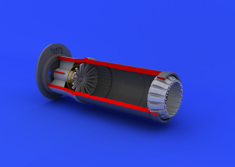 Eduard 648117 MiG-21PF/ PFM exhaust nozzle 1/48 (Eduard) – image 4