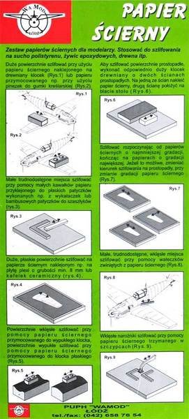 Wamod OD18 Sandpaper 600,800,1000