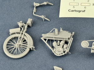 Copper State Models B32-002 Wanderer 4PS 1916 Motorcycle 1/32 – Bild 4