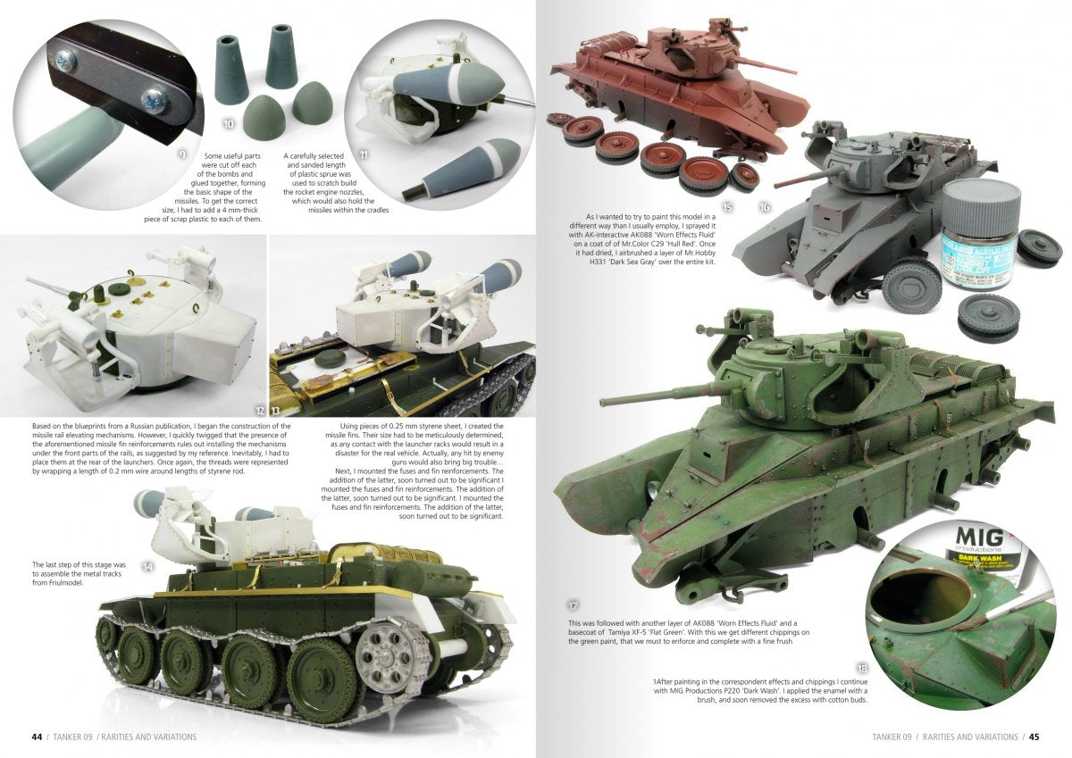 AK Interactive AK4835 TANKER ISSUE 09: RARITIES &amp;amp; VARIANTS (ENGLISH) – zdjęcie 2
