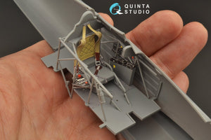 Quinta Studio QD32104 Fiat CR.42 3D-Printed &amp;amp; colored Interior on decal paper (ICM) 1/32 – imagen 6