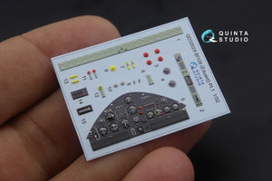 Quinta Studio QD32028 Bf 108 3D-Printed &amp;amp; colored Interior on decal paper (for Eduard kit) 1/32 – Bild 5