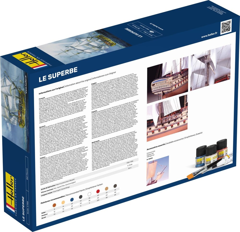 Heller 58895 Le Superbe - Starter Kit 1/150 – obrázek 4