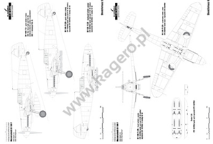 Kagero 7076 Messerschmitt Bf 109 F EN/PL – image 3