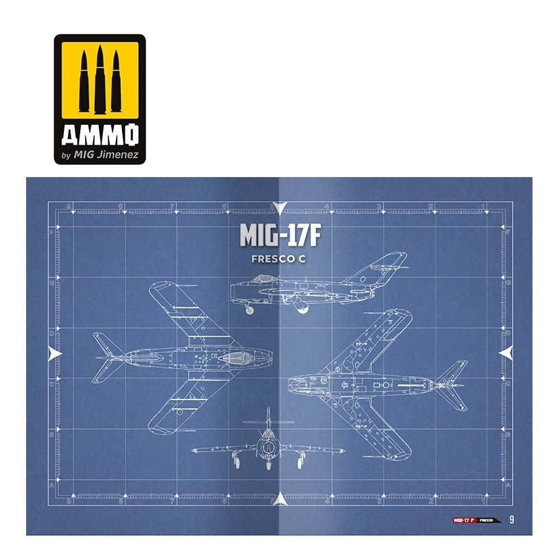 AMMO of Mig Jimenez 6084 MIG-17F / LIM-5 / SHENYANG J-5 - VISUAL MODELERS GUIDE (Multilingual - English, Spanish, German) – image 8