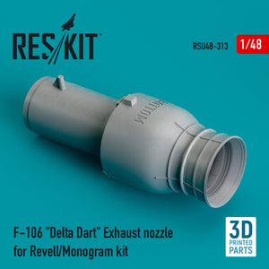 RESKIT RSU48-0313 F-106 &amp;quot;DELTA DART&amp;quot; EXHAUST NOZZLE FOR REVELL/MONOGRAM KIT 1/48