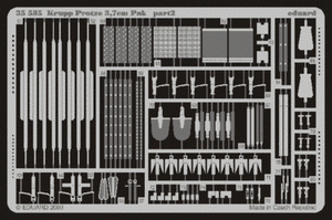Eduard 35585 Krupp Protze PaK.35/36 37mm 1/35 Tamiya