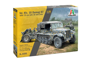Italeri 6595 Sd. Kfz. 10 Demag D7 avec canon de 7,5 cm leIG 18 et équipage au 1/35 – image 2
