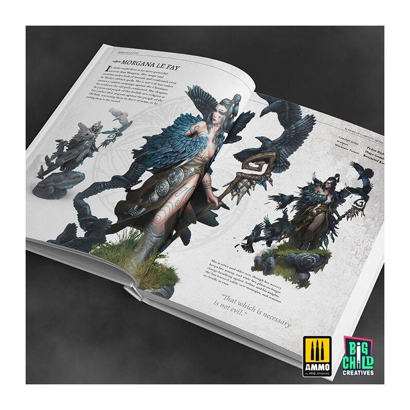 Ammo of Mig BCECLI002 Echoes of Camelot Artbook and Painting Guide – obrázek 2
