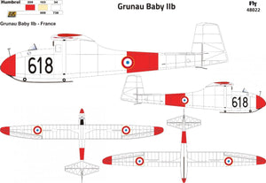 Fly 48022 Grunau Baby IIb France 1 1/48 – zdjęcie 3