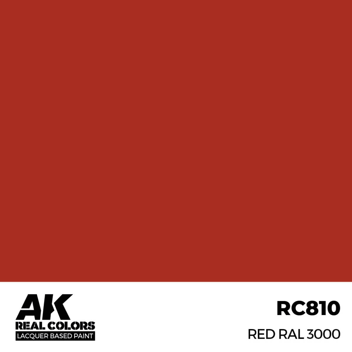 AK Interactive RC810 Red RAL 3000 17 ml