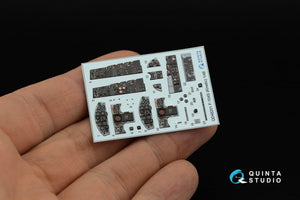 Quinta Studio QD48201 F-104S 3D-Printed &amp;amp; colored Interior on decal paper (Kinetic) 1/48 – image 4