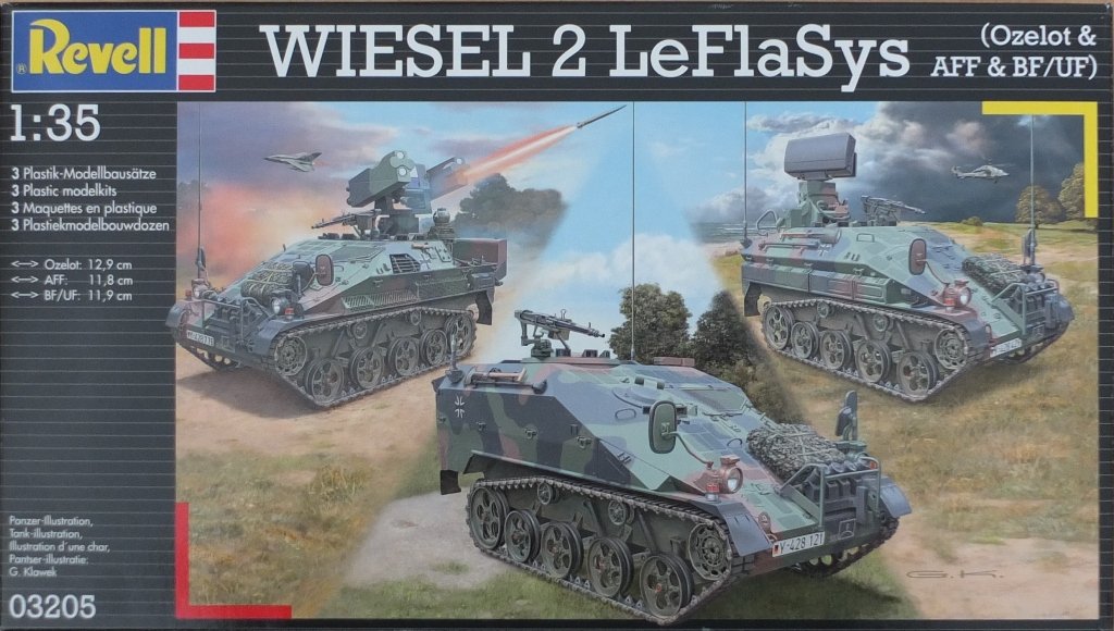 Revell 03205 WIESEL 2 LeFlaSys (Ozelot AFF &amp; BF/UF) (1/35)