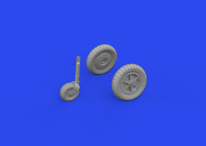 Eduard 672341 Bf 109G-2/ G-4 wheels for bulged wings PRINT Eduard 1/48 – Bild 3