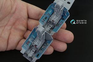 Intérieur imprimé en 3D et coloré sur papier décalcomanie Quinta Studio QD32095 Su-30SM (conversion pour Trumpeter Su-30MKK) 1/32  – image 5