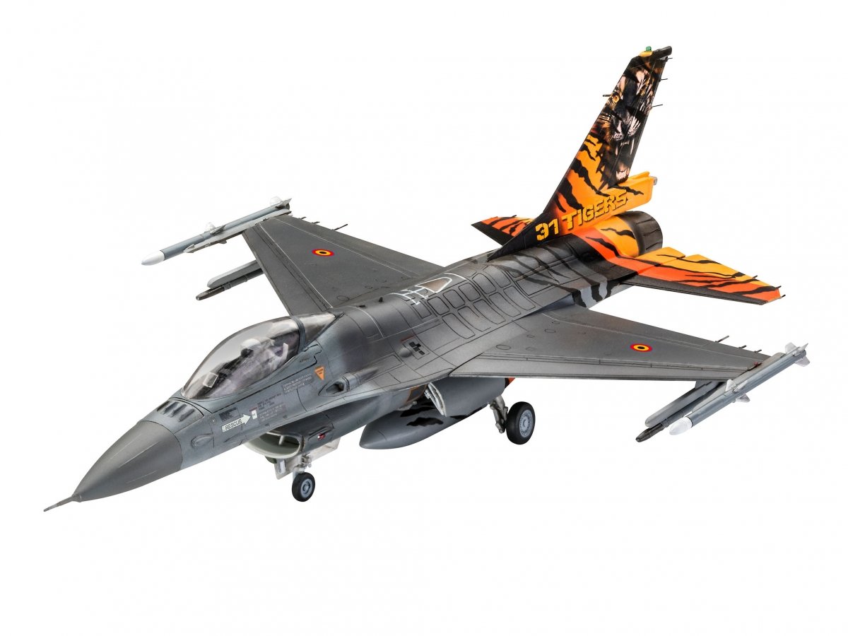 Revell 03860 Tiger Meet 2018 Lockheed Martin F-16 MLU 31st Sqn. Kleine Brogel 1/72 – image 7