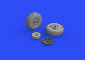 Eduard 648504 P-51D wheels cross tread 1/48 EDUARD – obrázek 2