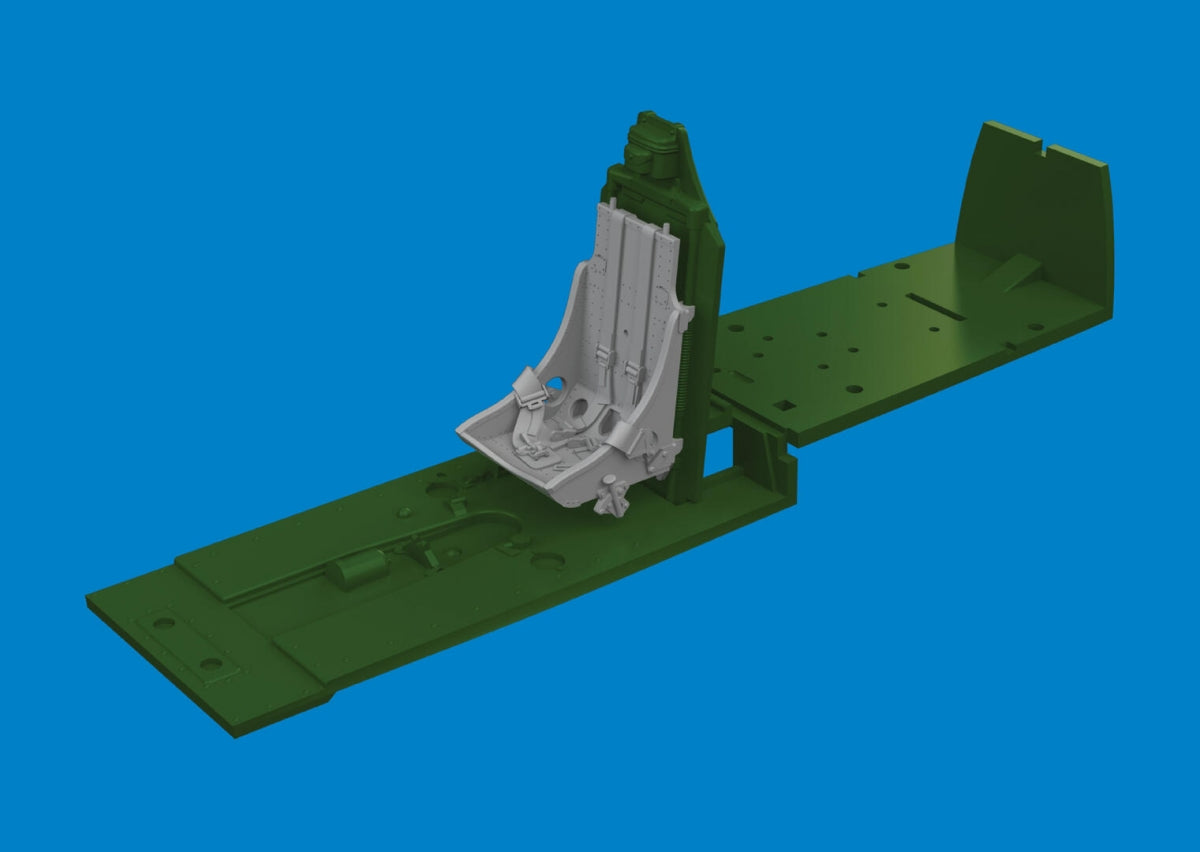 Eduard 6481039 P-51B/ C seat w/ integral belts Type 1 PRINT EDUARD 1/48 – image 4