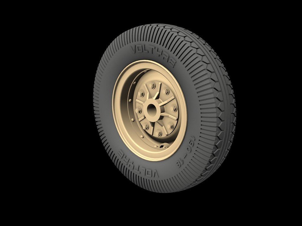 Panzer Art RE35-143 Drive wheels for Sd.Kfz 11 &amp;amp;251 (Commercial Pattern ) 1/35 – obrázek 2