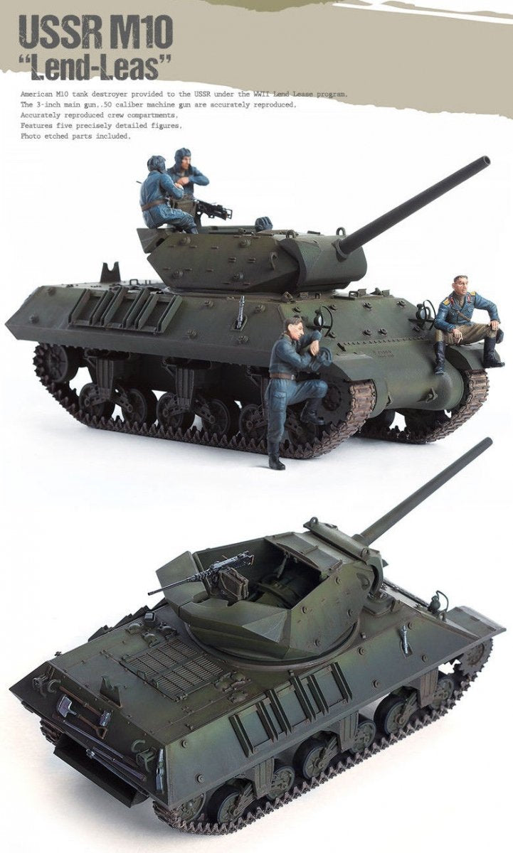 Academy 13521 USSR M10 Lend Lease 1/35 – immagine 3