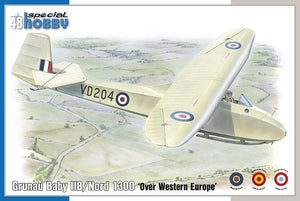 Special Hobby 48203 Grunau Baby IIB/Nord 1300 &amp;#39;Over Western Europe&amp;#39; 1/48