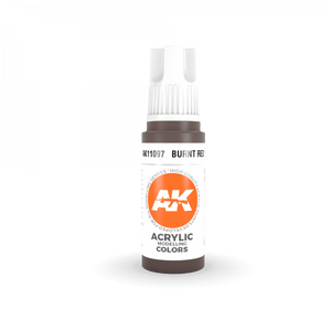 AK Interactive AK11097 BURNT RED – STANDARD 17ml – Bild 2
