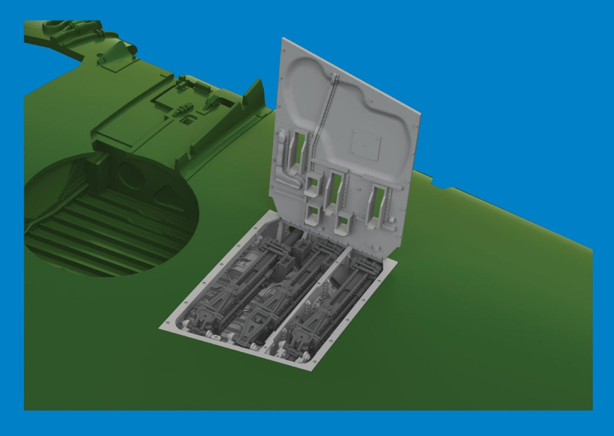 Eduard 6481075 P-40E gun bays PRINT EDUARD 1/48 – image 3