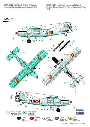 Special Hobby 72327 Dornier Do 27 German, Spanish and Belgian Service 1/72 – imagen 4