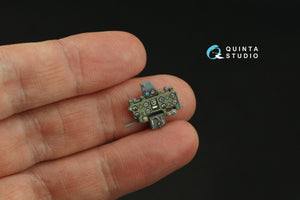 Quinta Studio QD48493 A6M2 Zero Nakajima Production 3D-Printed colored Interior on decal paper (Eduard) 1/48 – obrázek 6