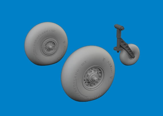 Eduard 6481042 SM.79 wheels FLASHBACK 1/48 – image 2