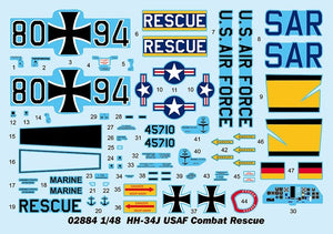 Trumpeter 02884 HH-34J USAF Combat Rescue 1/48 – Bild 12