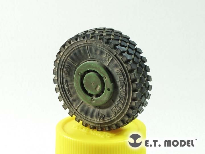ET Model ER35-063 Modern US MK.23 MTVR Cargo Truck Weighted Road Wheels For TRUMPETER 1/35 – image 2