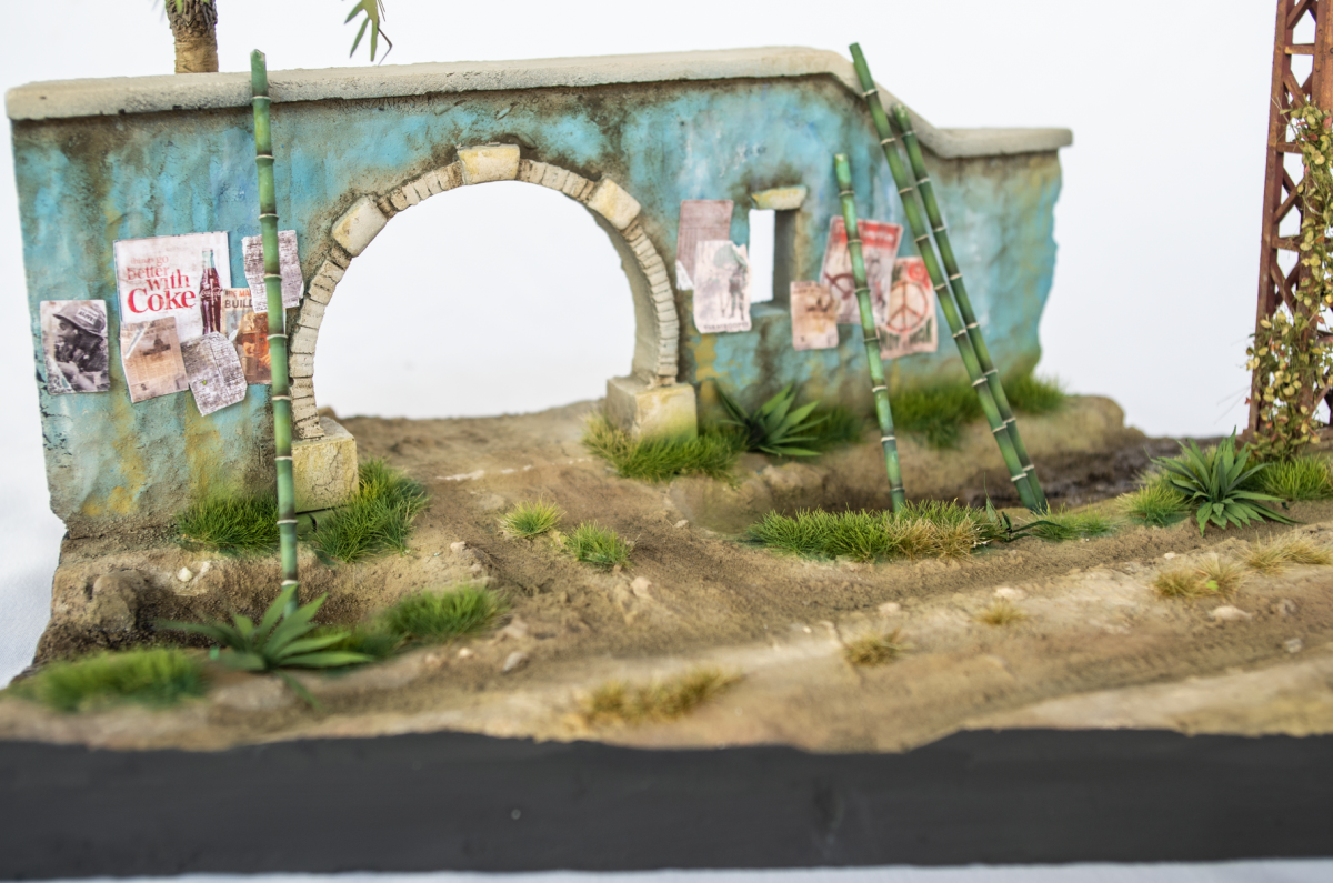 RT-Diorama 35298 Diorama-Base: Vietnam road 1/35 – image 3