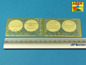 Aber 16158A German WW II 20L Jerry Can closings &amp;amp; 200L fuel drum covers (choice A) (1/16)