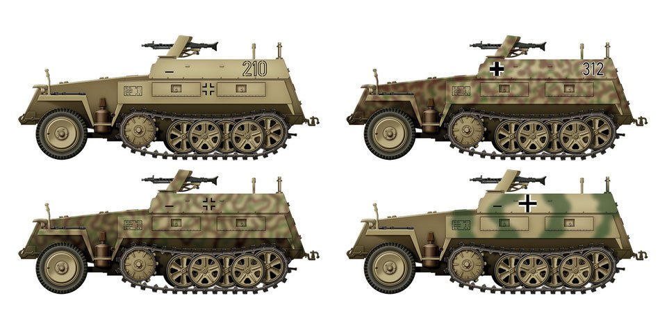 Das Werk DW35029 le.SPW Sd.Kfz.250/1 Ausf.B (neu) 1/35 – image 2