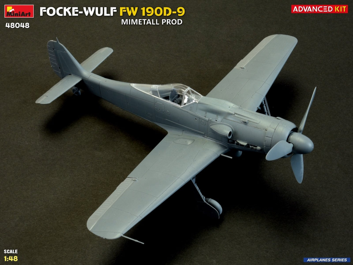MiniArt 48048 FOCKE-WULF FW 190D-9. MIMETALL PROD. ADVANCED KIT 1/48