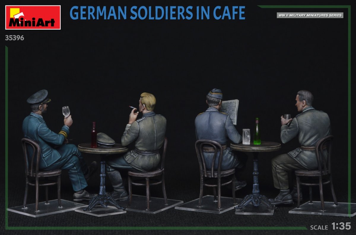 MiniArt 35396 GERMAN SOLDIERS IN CAFE 1/35 – imagen 5