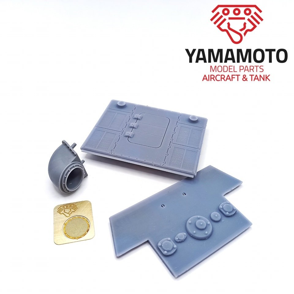 Yamamoto YMP3514 Gas Turbine GT101 for kit E-50/E-75 1/35 – Bild 3
