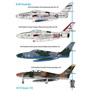Sword 72116 RF-84F Thunderflash 1/72 – image 2